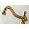 Kingston Brass KS1977AX 8" Widespread Bathroom Faucet, Brushed Brass KS1977AX - alternate 3